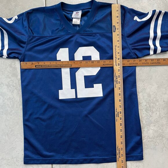 Indianapolis Colts Andrew Luck NFL Football Jersey #12 Youth XL 16-18 - Picture 6 of 6
